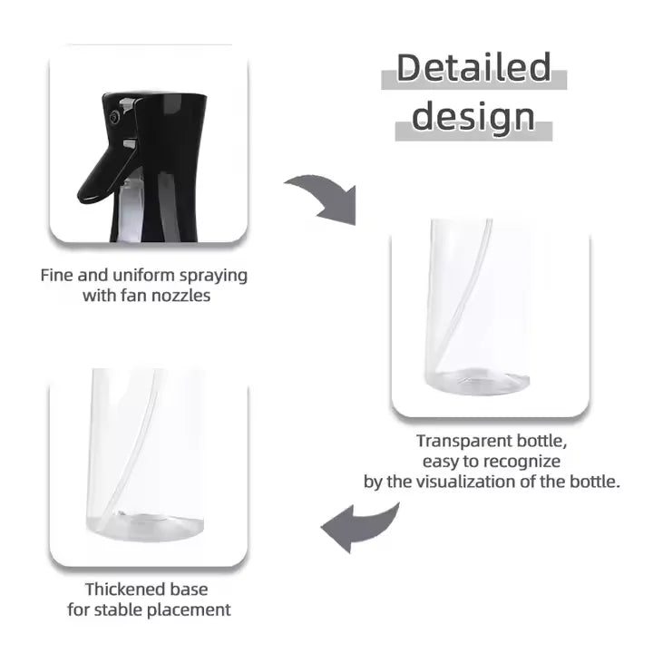 Premium 3-in-1 High Pressure Oil Spray Bottle | Refillable Kitchen Mister for Air Fryer, BBQ & Cooking