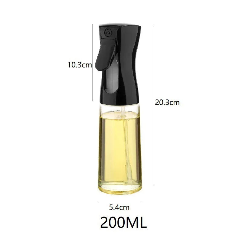 Premium 3-in-1 High Pressure Oil Spray Bottle | Refillable Kitchen Mister for Air Fryer, BBQ & Cooking