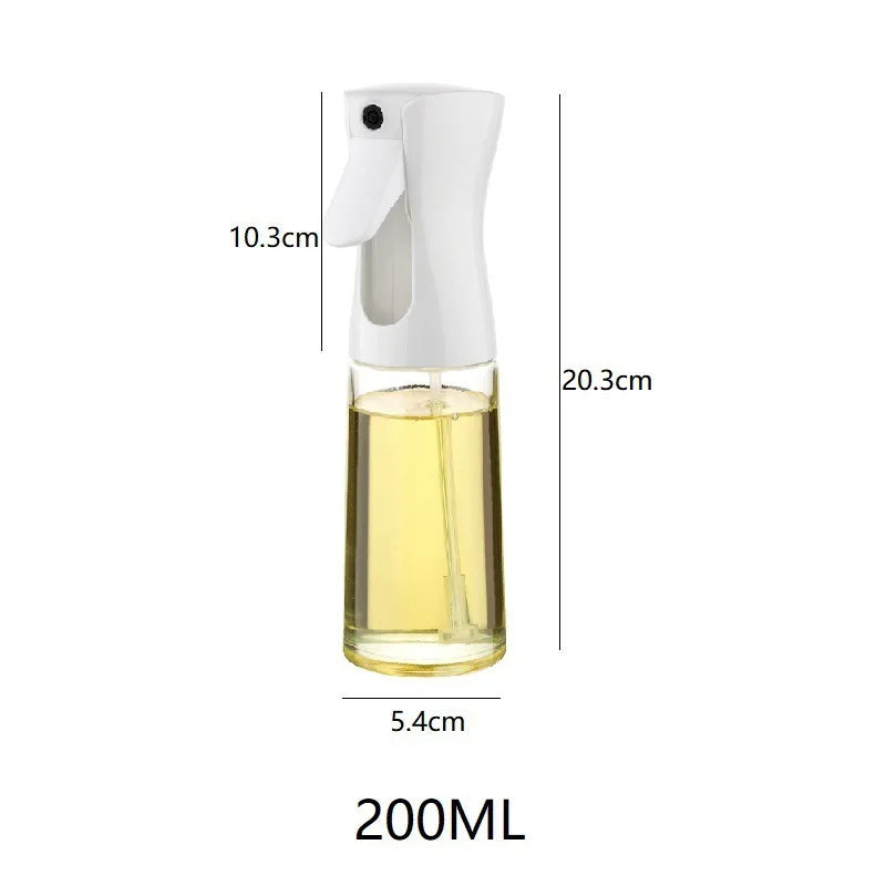Premium 3-in-1 High Pressure Oil Spray Bottle | Refillable Kitchen Mister for Air Fryer, BBQ & Cooking
